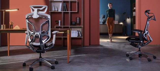 旋回装置のオフィスを傾ける快適な56の程度は完全な網の人間工学的のオフィスの椅子2の議長を務める